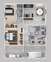 Two Bedroom One Bath